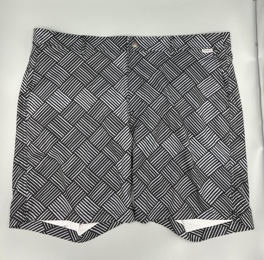 Ibiza Ocean Club Men's Size 36 Black Snap Swim Trunk Pocketed Shorts